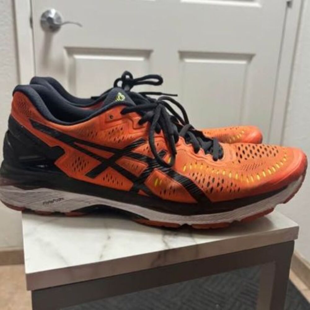 ASICS | GEL-Kayano 24 | Men's 12 | Orange Black
